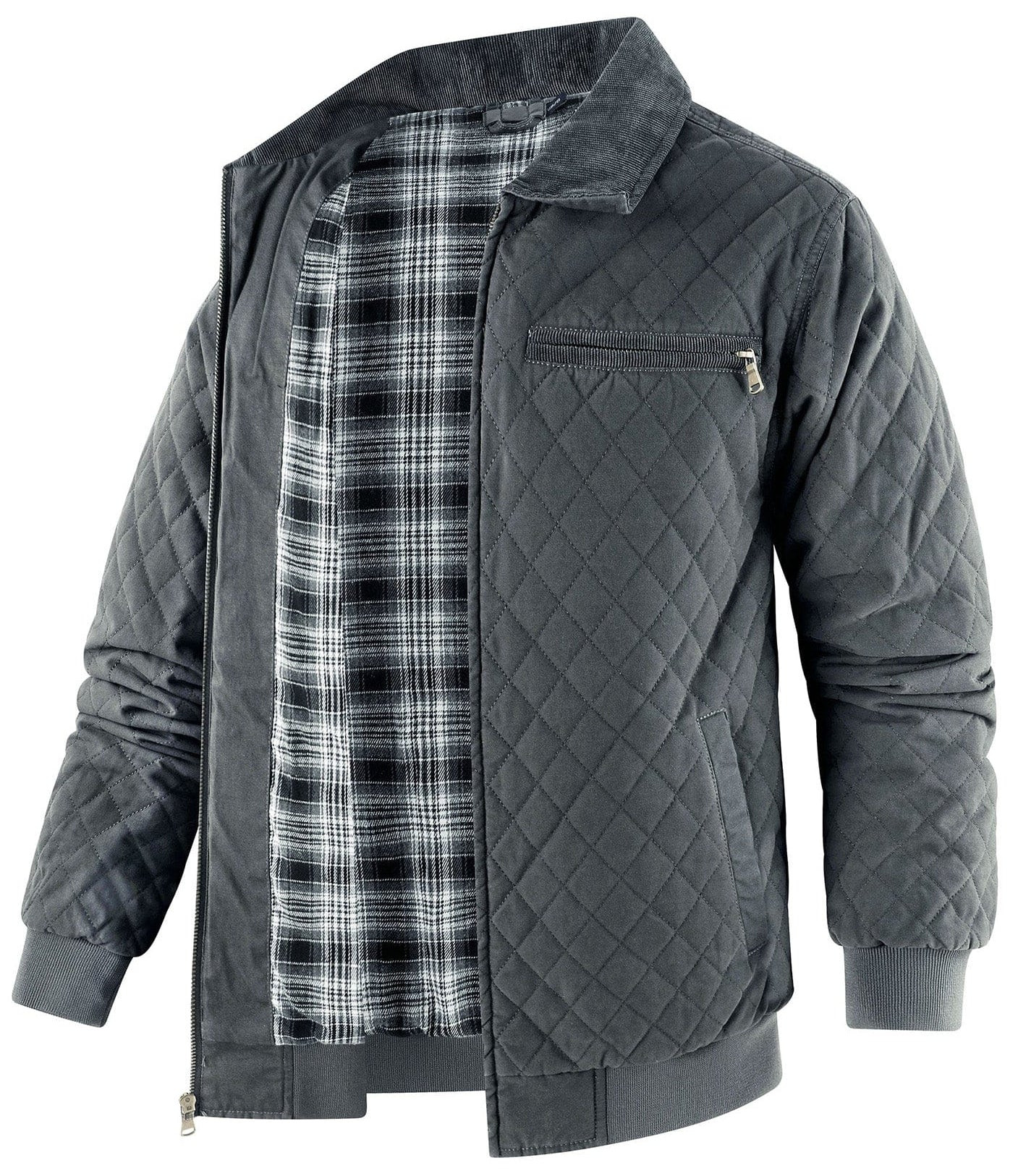 Diamond Quilt Jacket - Image 18