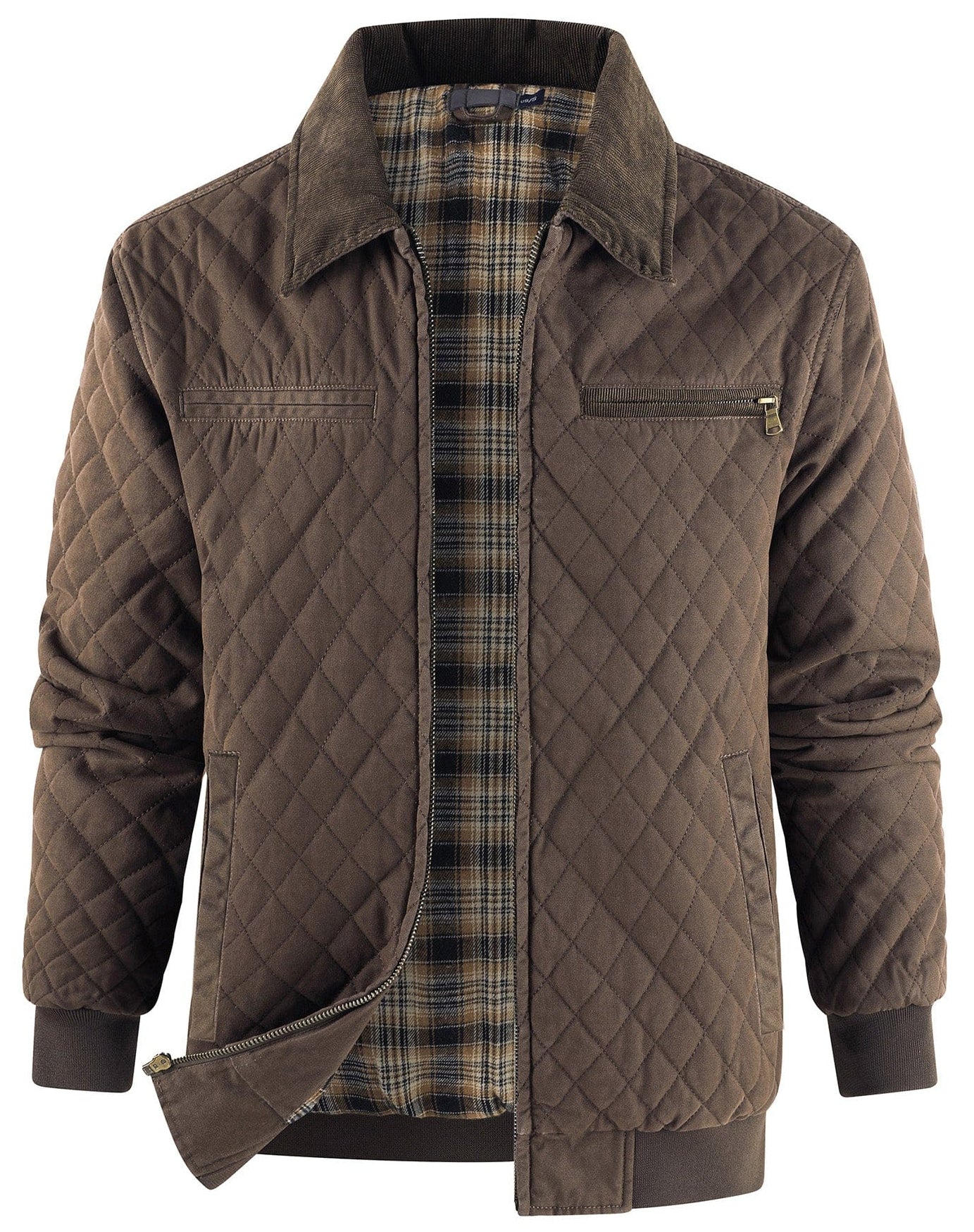 Diamond Quilt Jacket - Image 2