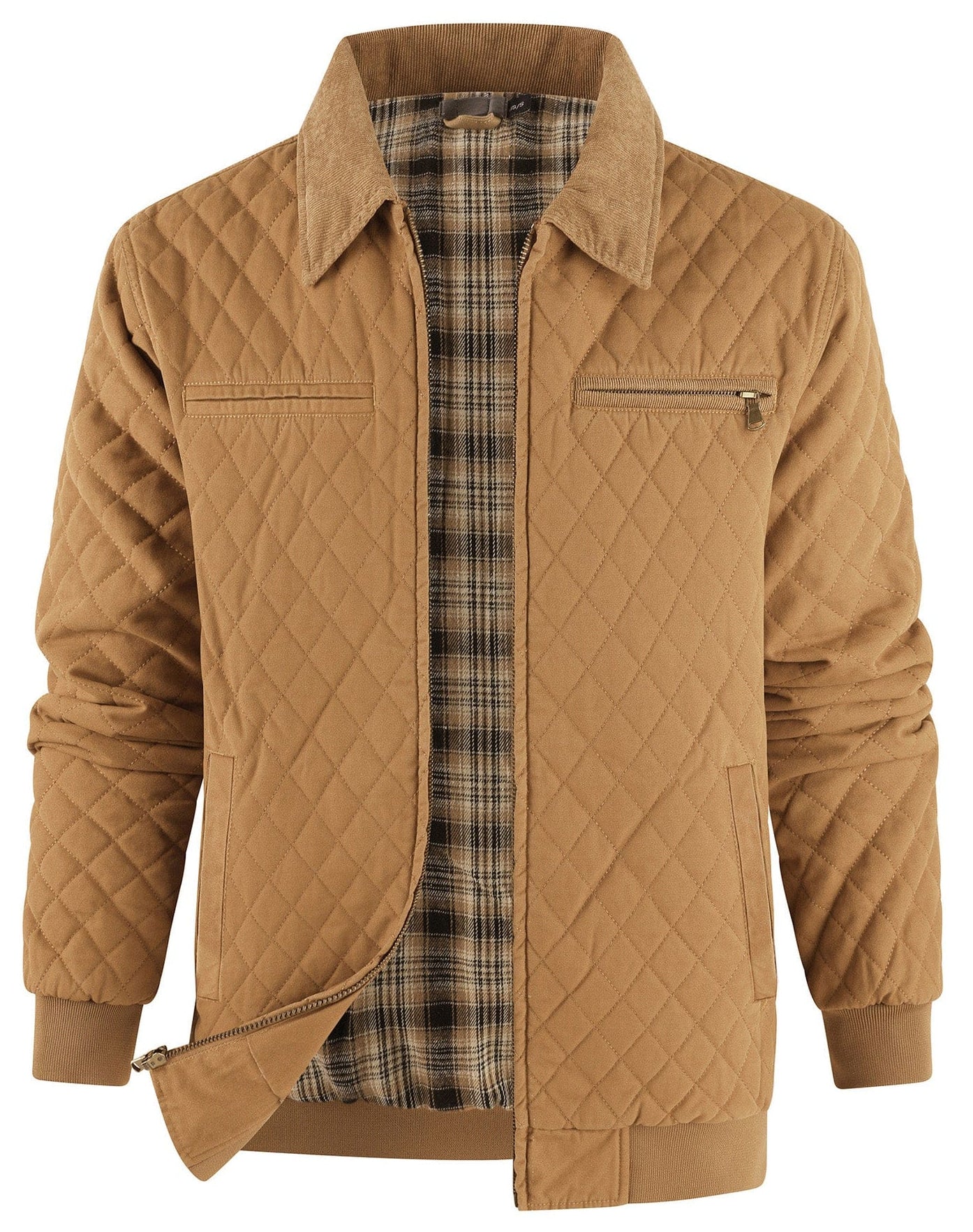 Diamond Quilt Jacket - Image 5
