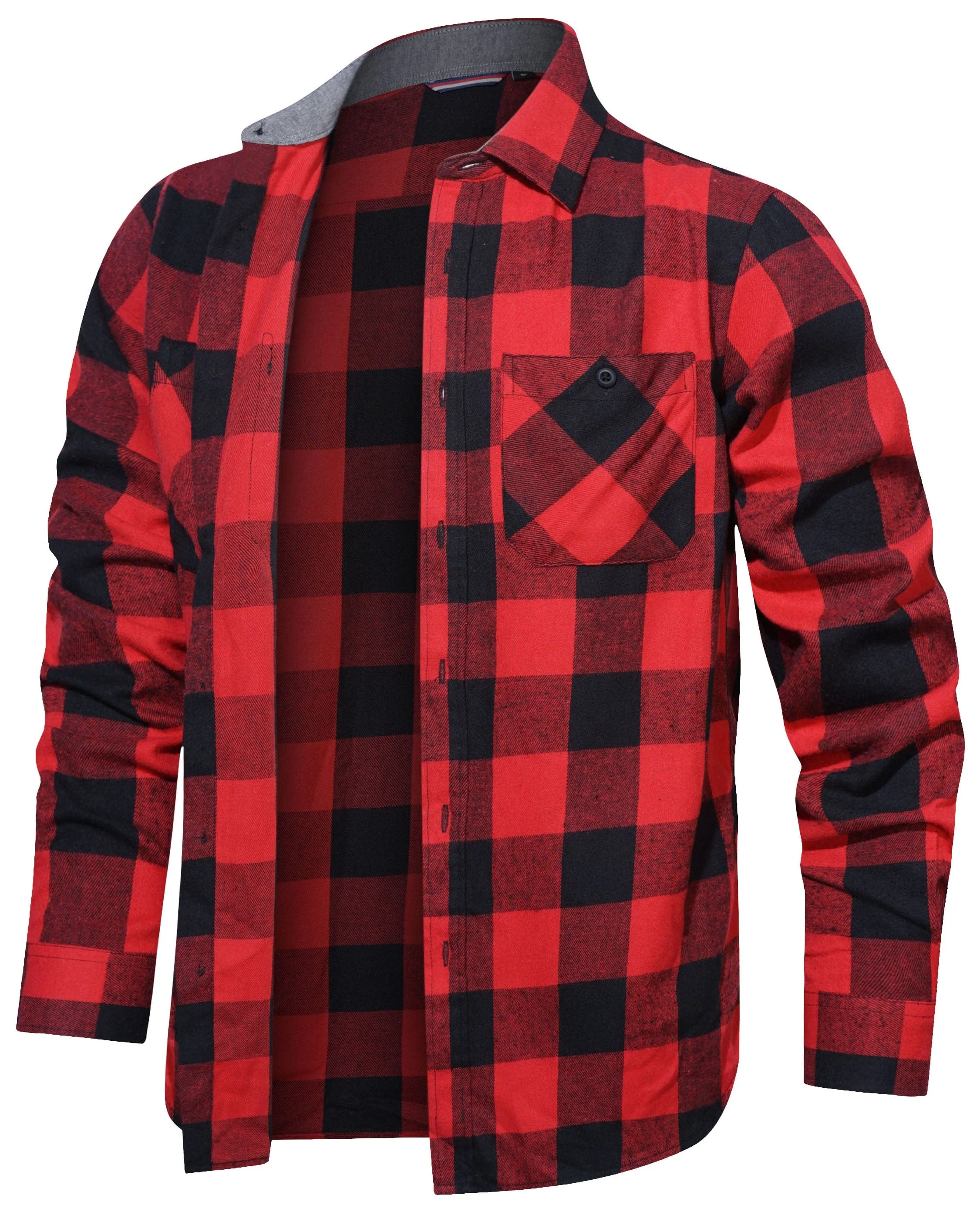 Men Flannel Shirt (8 Designs) - Image 24