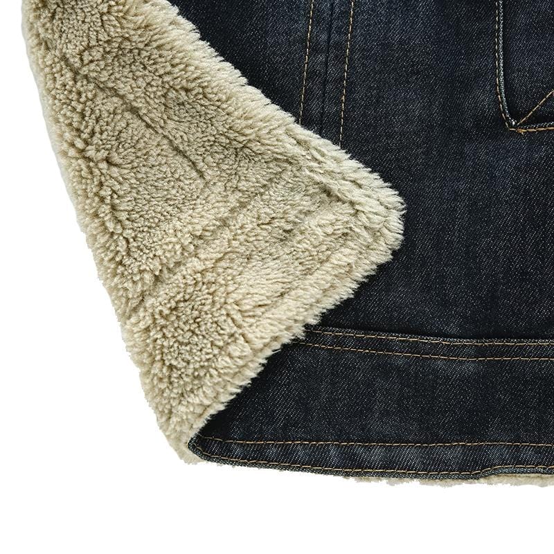 Fleece Denim Jacket (2 Designs) - Image 8