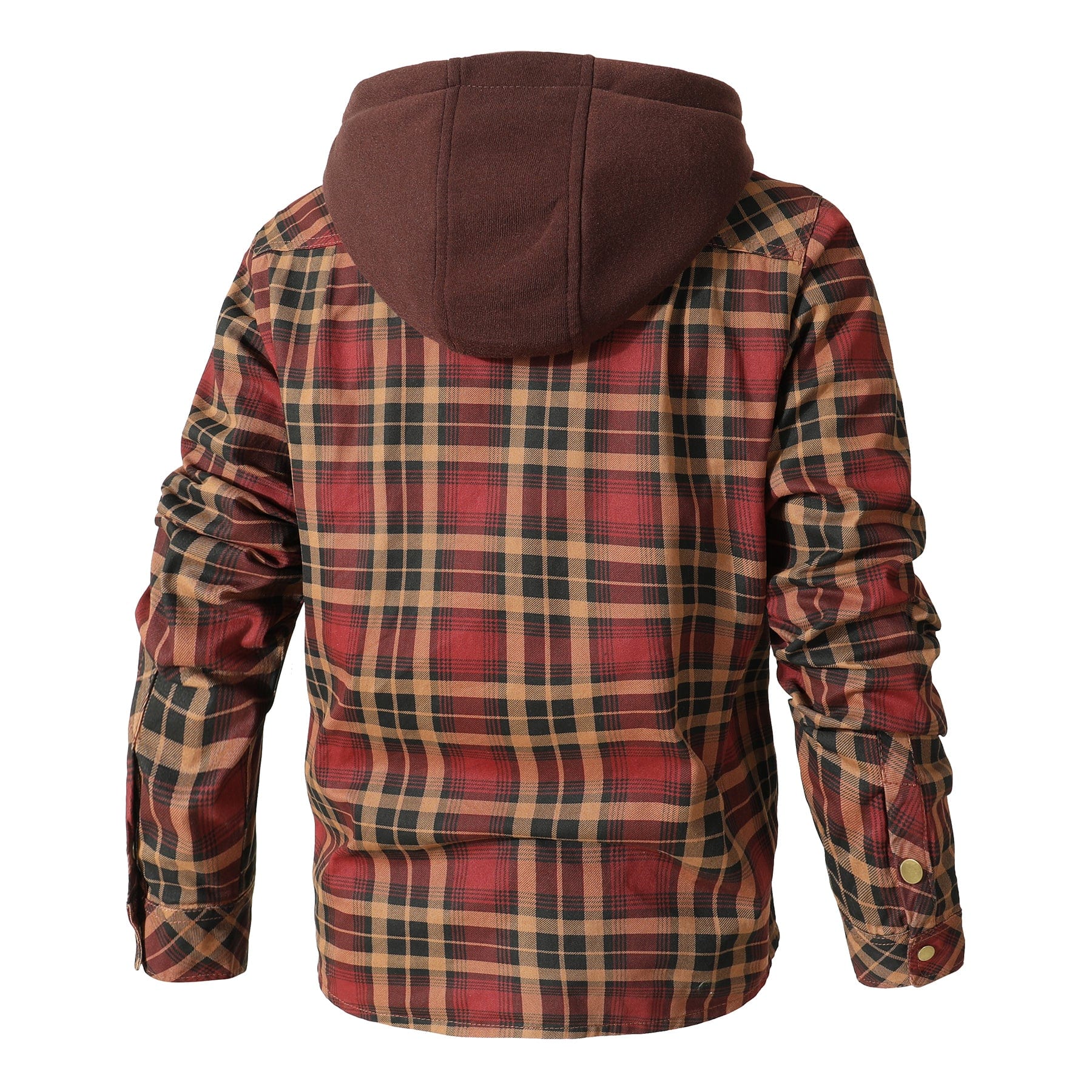 Hooded Flannel Jacket (4 Designs) - Image 12