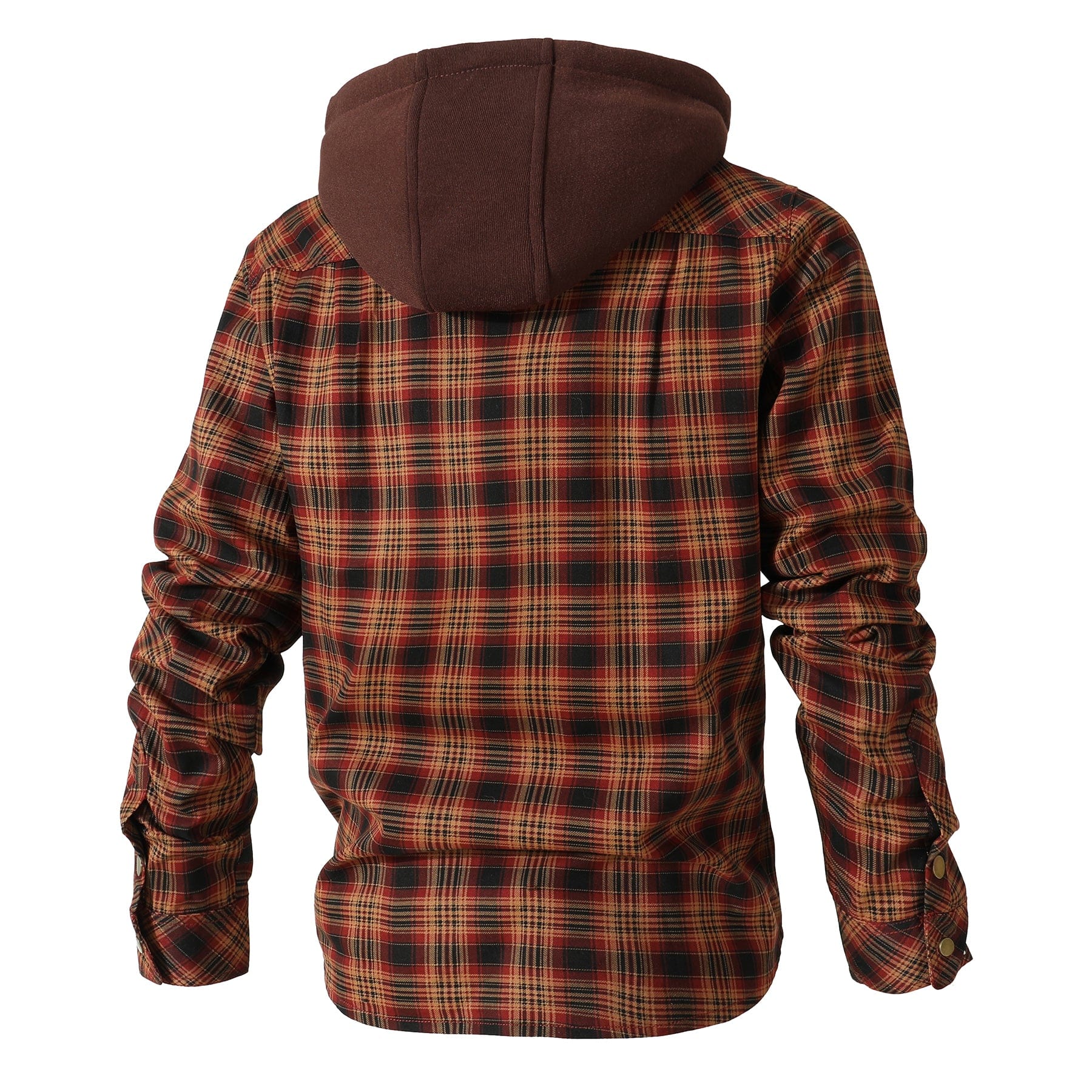 Hooded Flannel Jacket (4 Designs) - Image 13