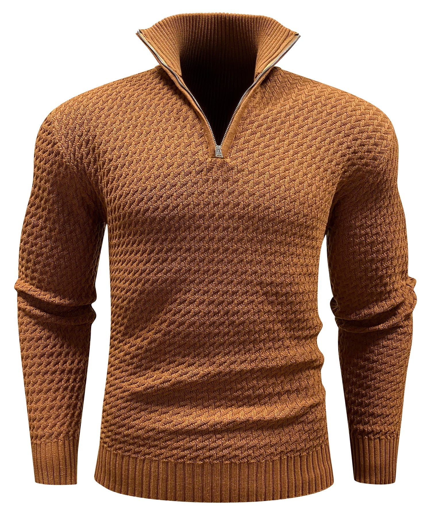 Men's Turtleneck Quarter-Zip (5 Designs) - Image 10