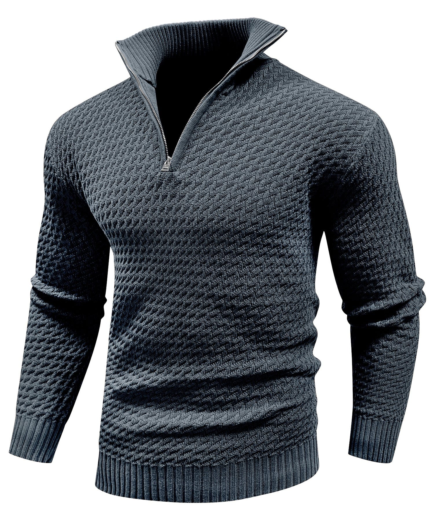 Men's Turtleneck Quarter-Zip (5 Designs) - Image 3