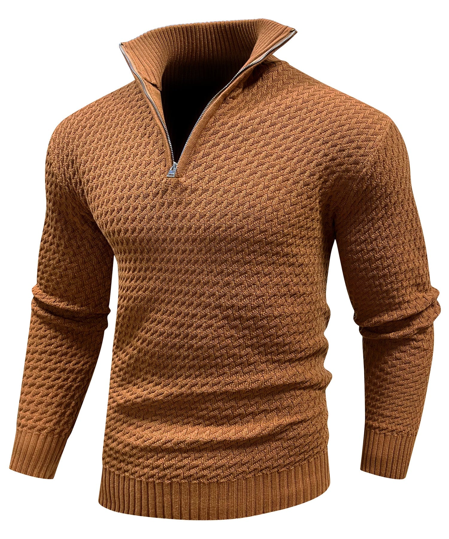 Men's Turtleneck Quarter-Zip (5 Designs) - Image 5