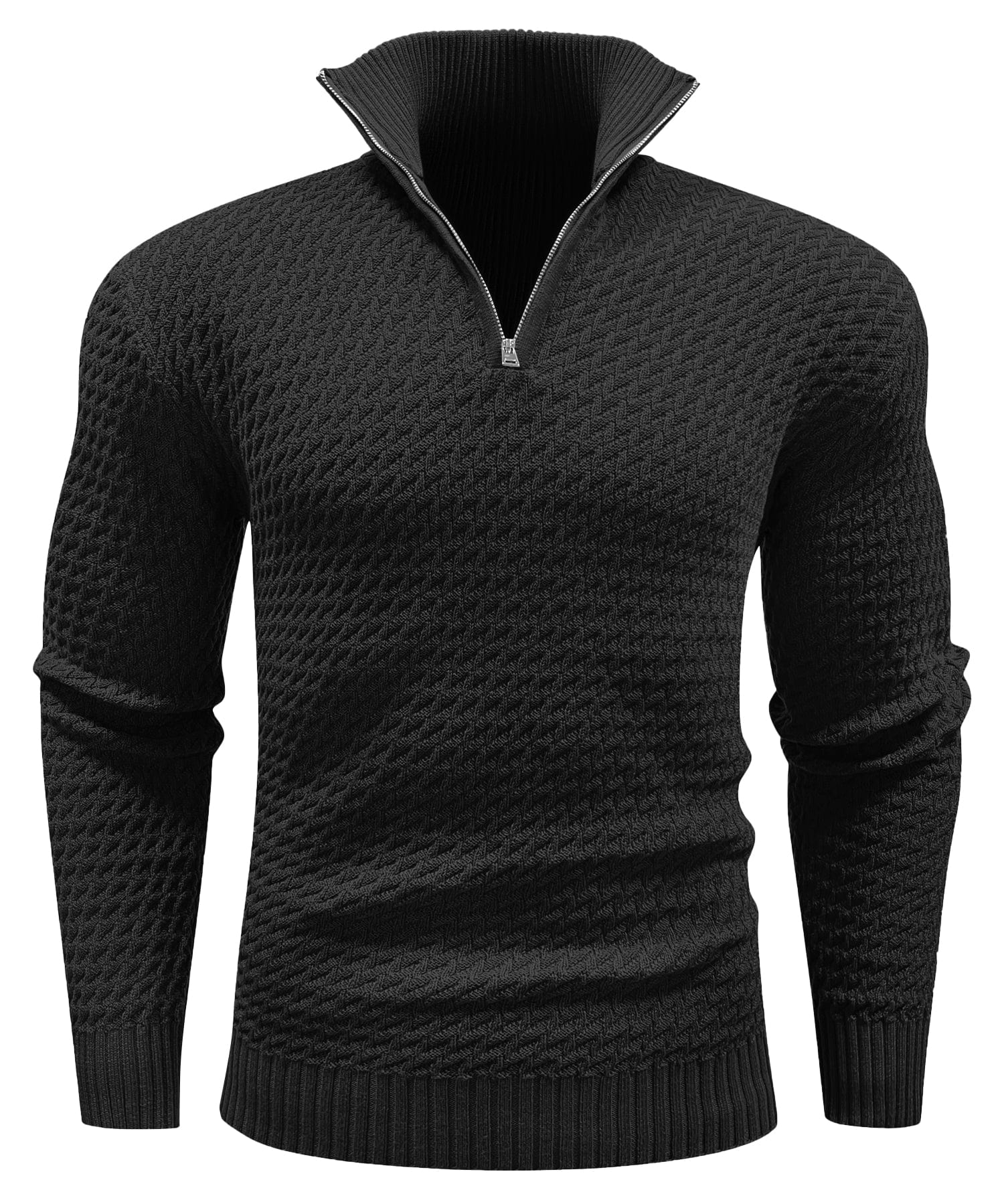 Men's Turtleneck Quarter-Zip (5 Designs) - Image 6
