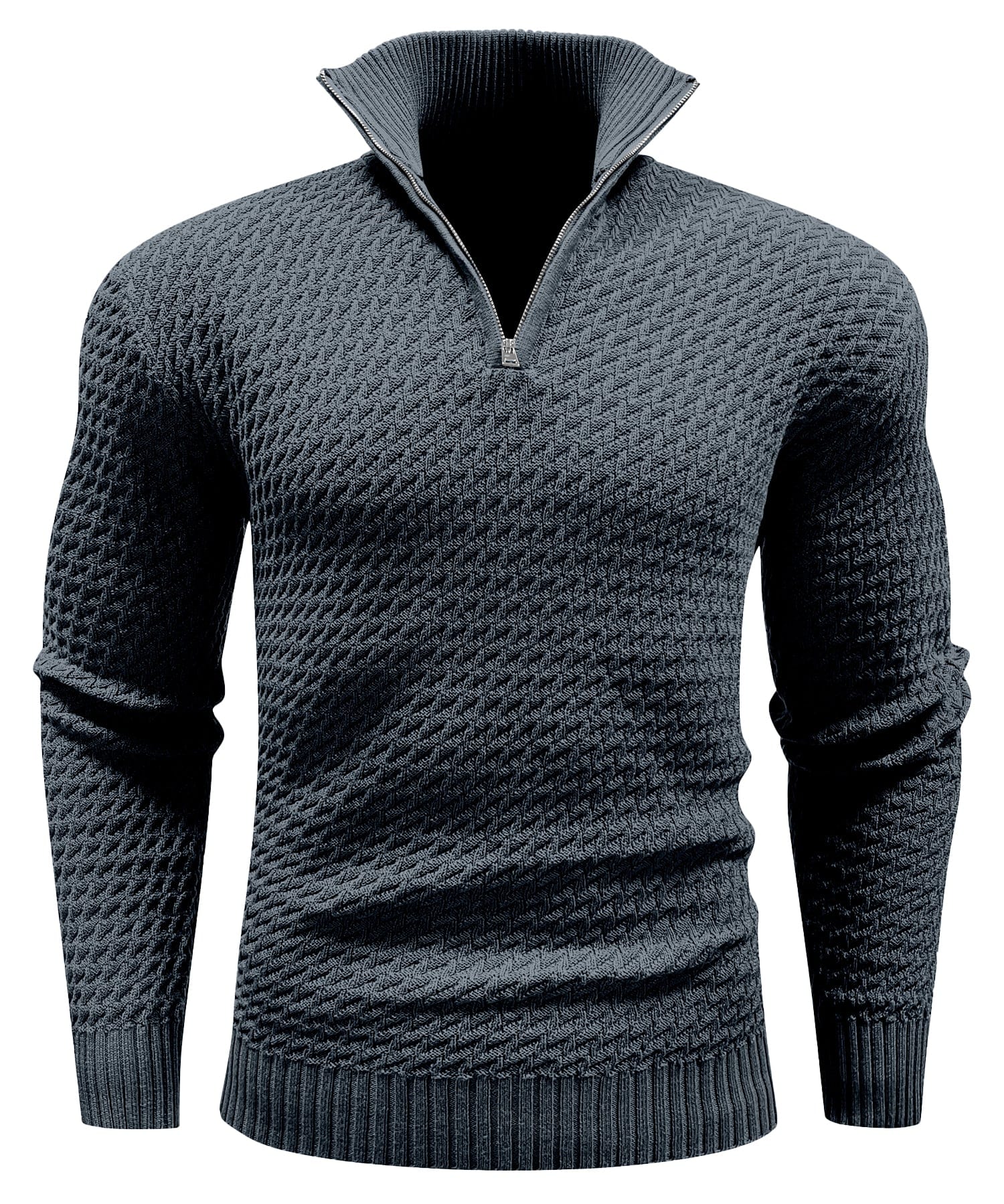 Men's Turtleneck Quarter-Zip (5 Designs) - Image 7