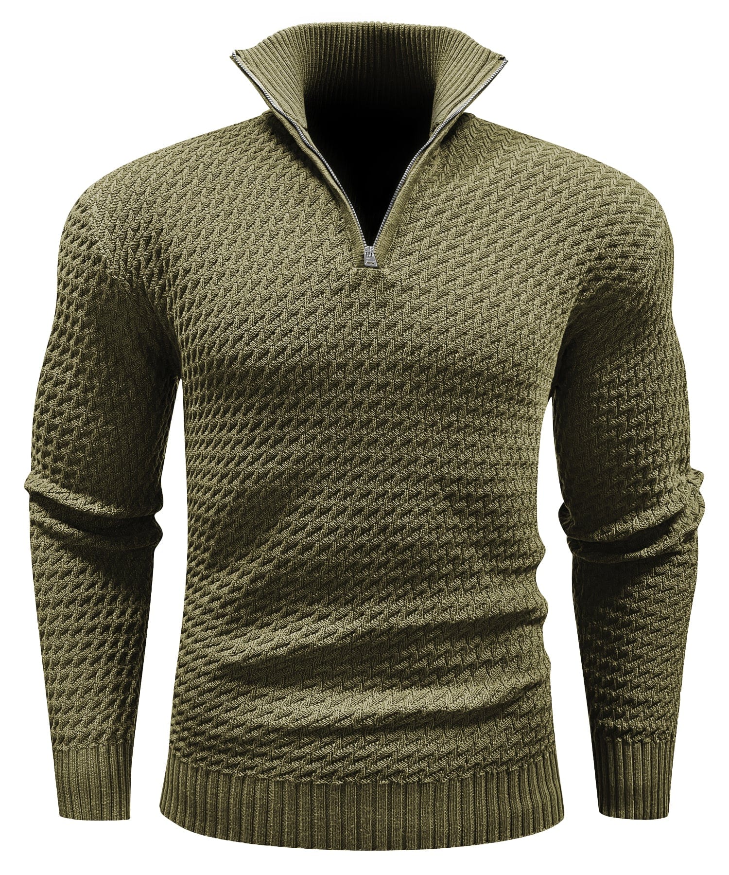 Men's Turtleneck Quarter-Zip (5 Designs) - Image 9