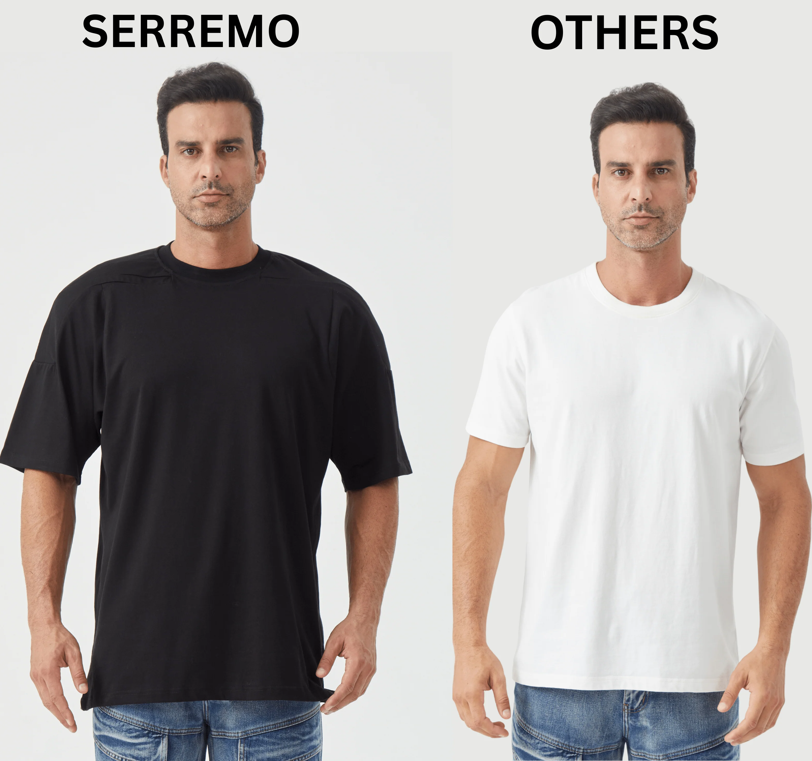 Padded Shoulder Tee - Image 3