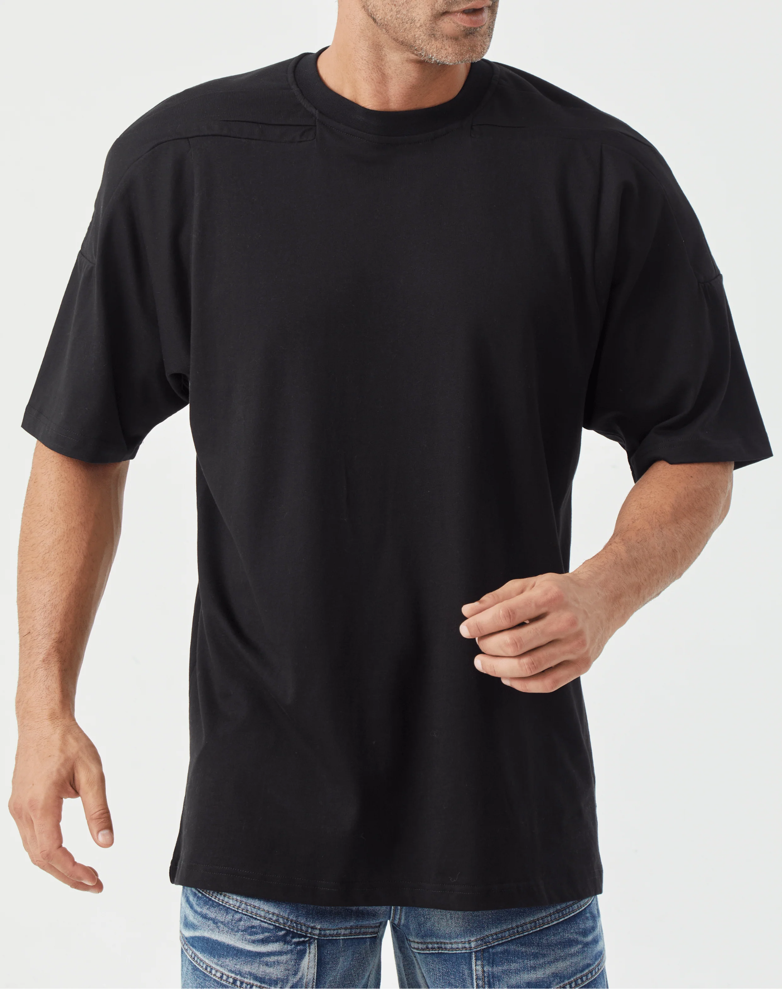 Padded Shoulder Tee - Image 9